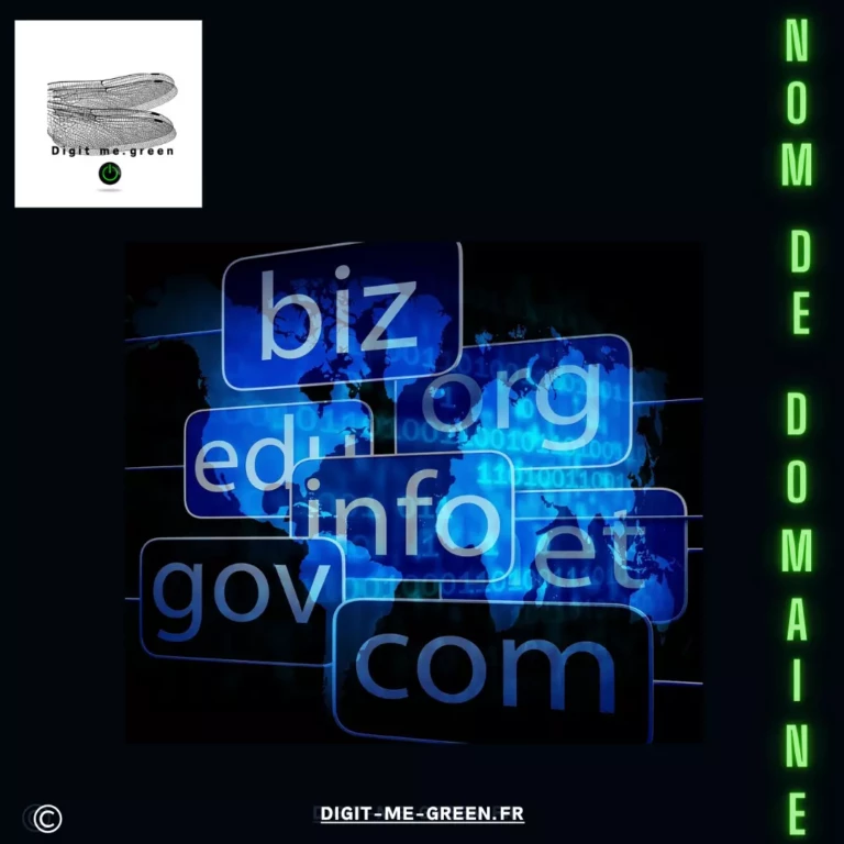 Nom de domaine creation site web strategie marketing business entreprise artisanat